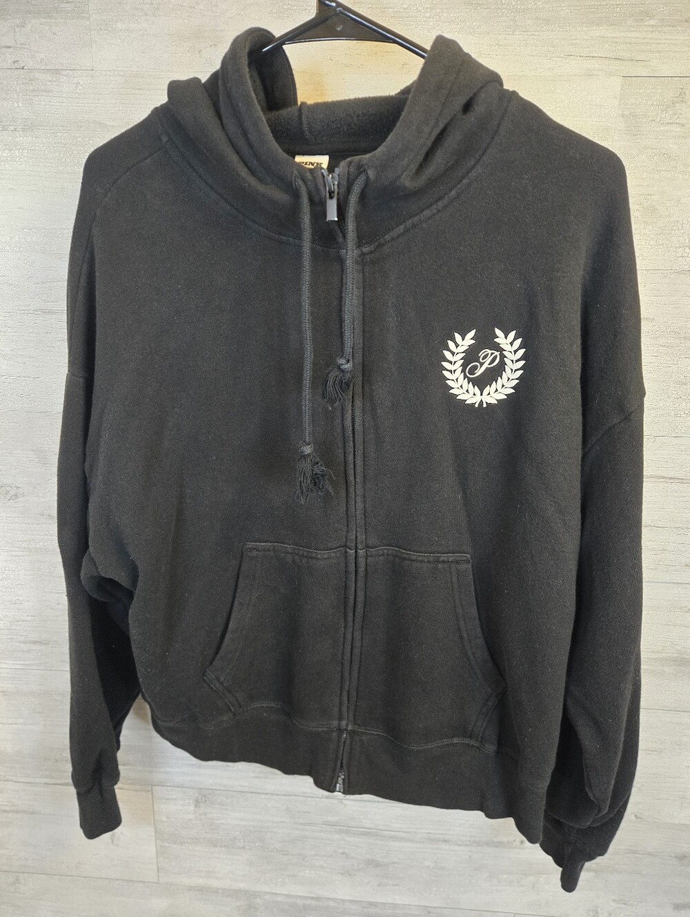 Victoria's Secret PINK full-zip fleece hoodie